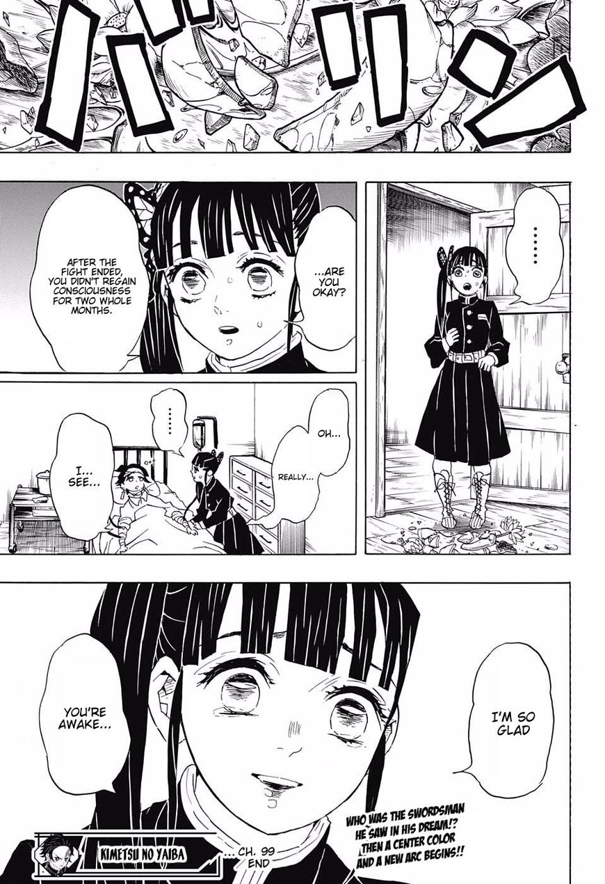 Read Kimetsu no Yaiba chapter 99 image 18 on Lezhin