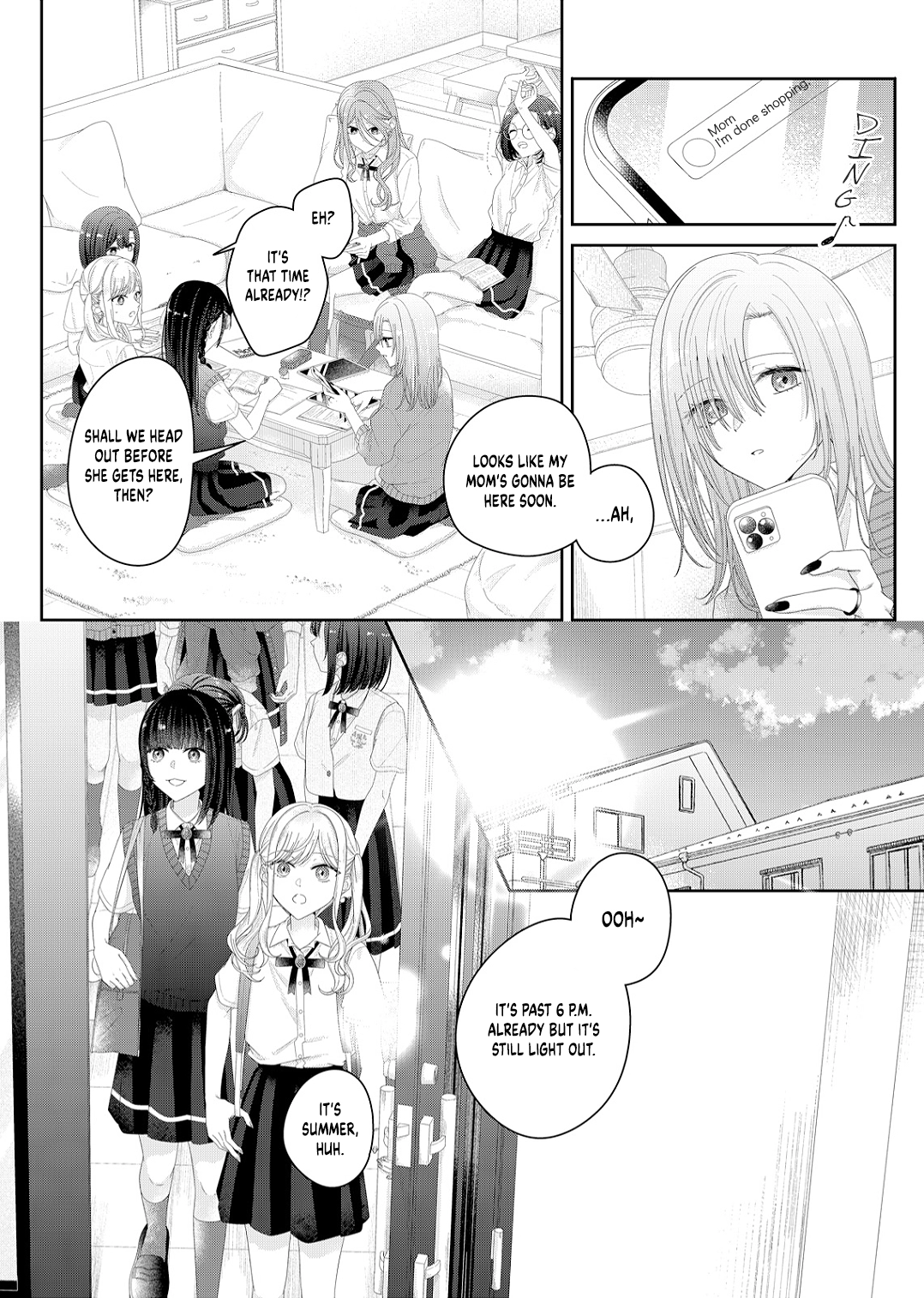 Kimi Meku Yoru ni Kogarete Chapter 19 page 8 - 