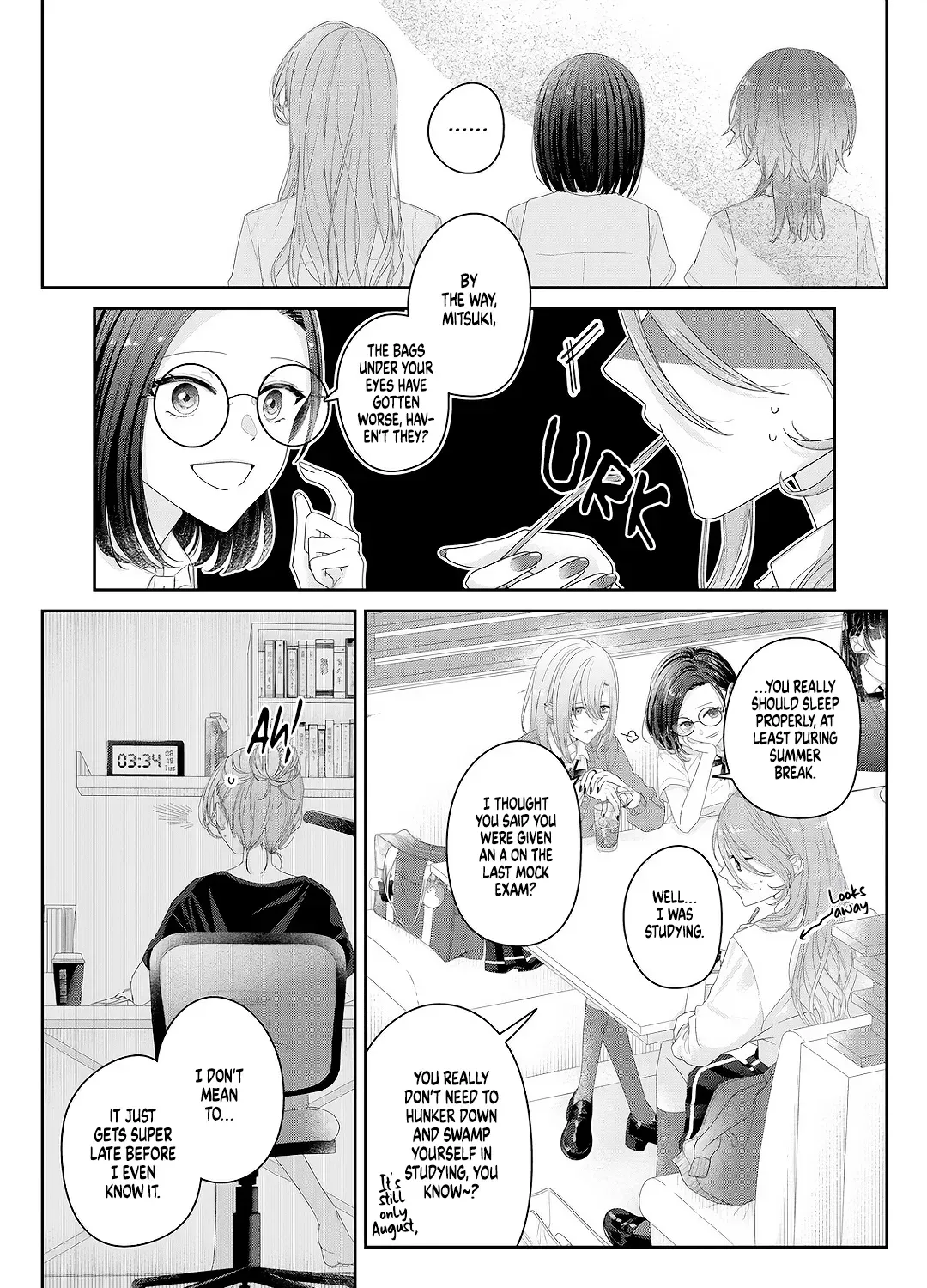 Kimi Meku Yoru ni Kogarete Chapter 26 page 7 - 