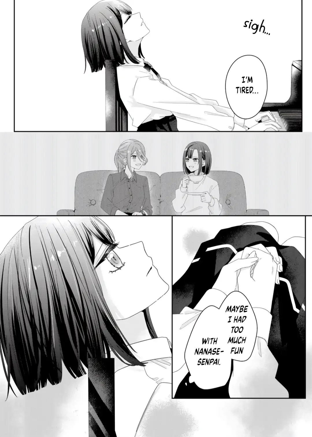 Kimi Meku Yoru ni Kogarete Chapter 3 page 8 - 