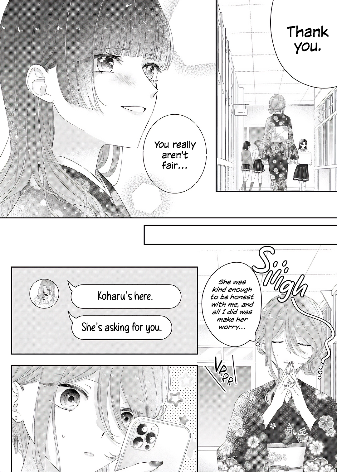 Kimi Meku Yoru ni Kogarete Chapter 34 page 19 - 