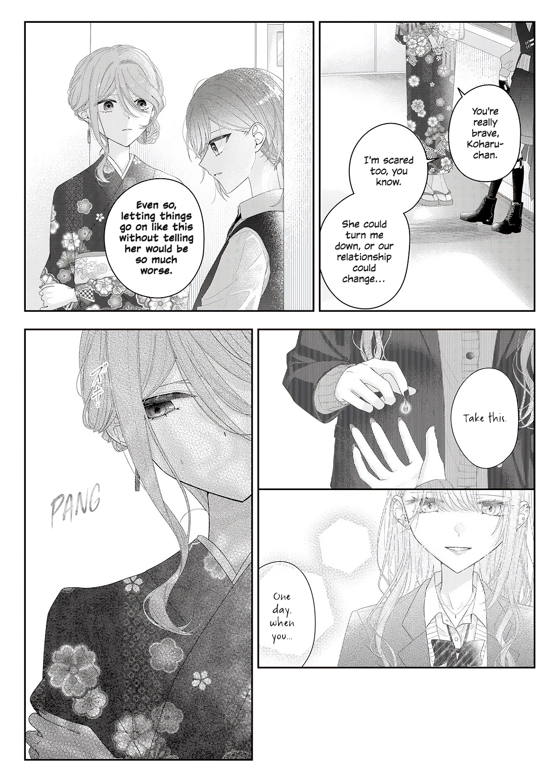 Kimi Meku Yoru ni Kogarete Chapter 35 page 6 - 