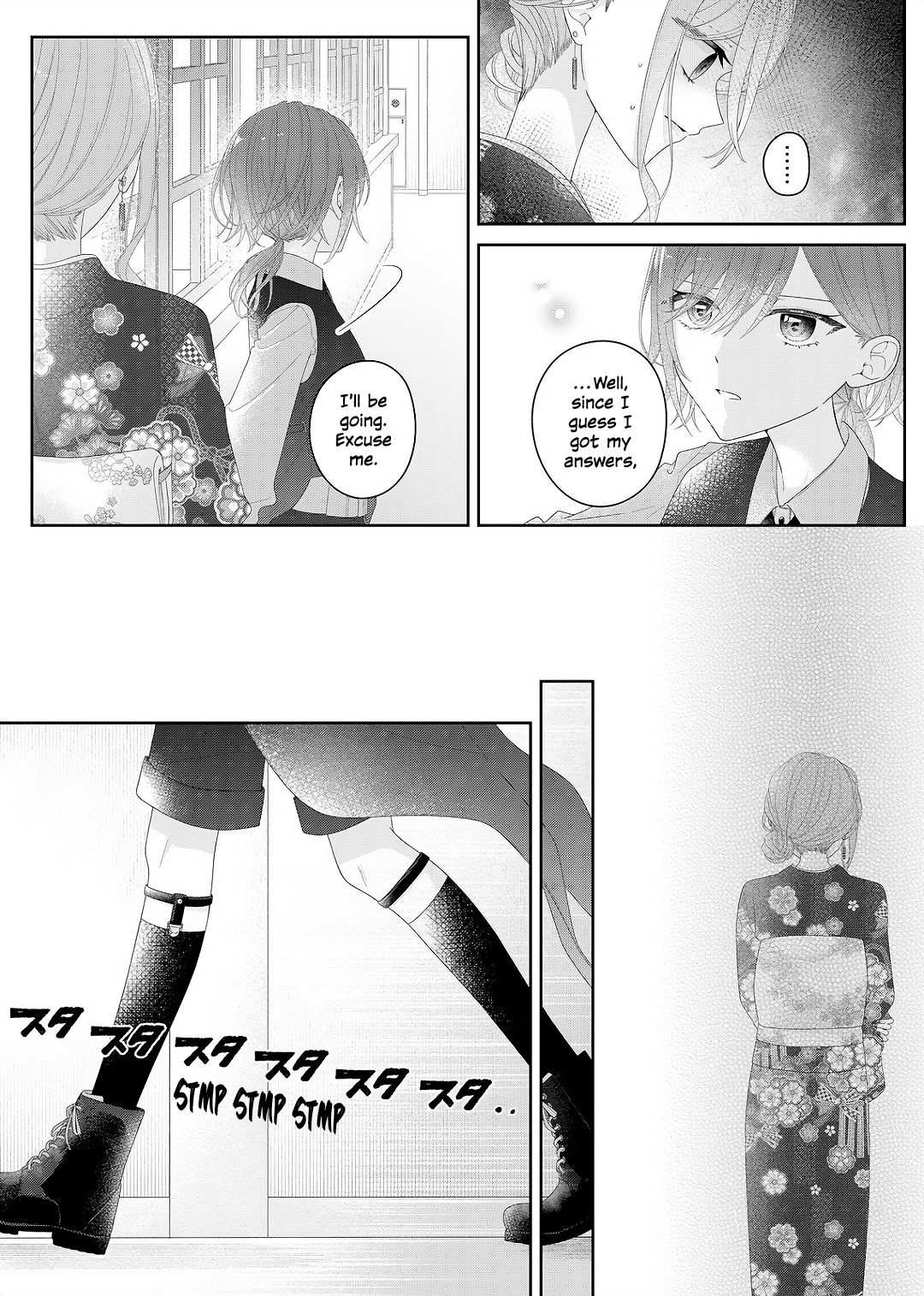 Kimi Meku Yoru ni Kogarete Chapter 35 page 8 - 