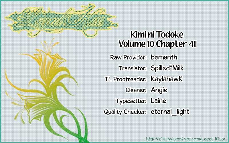 Read Kimi ni Todoke chapter 41 image 0 on Lezhin