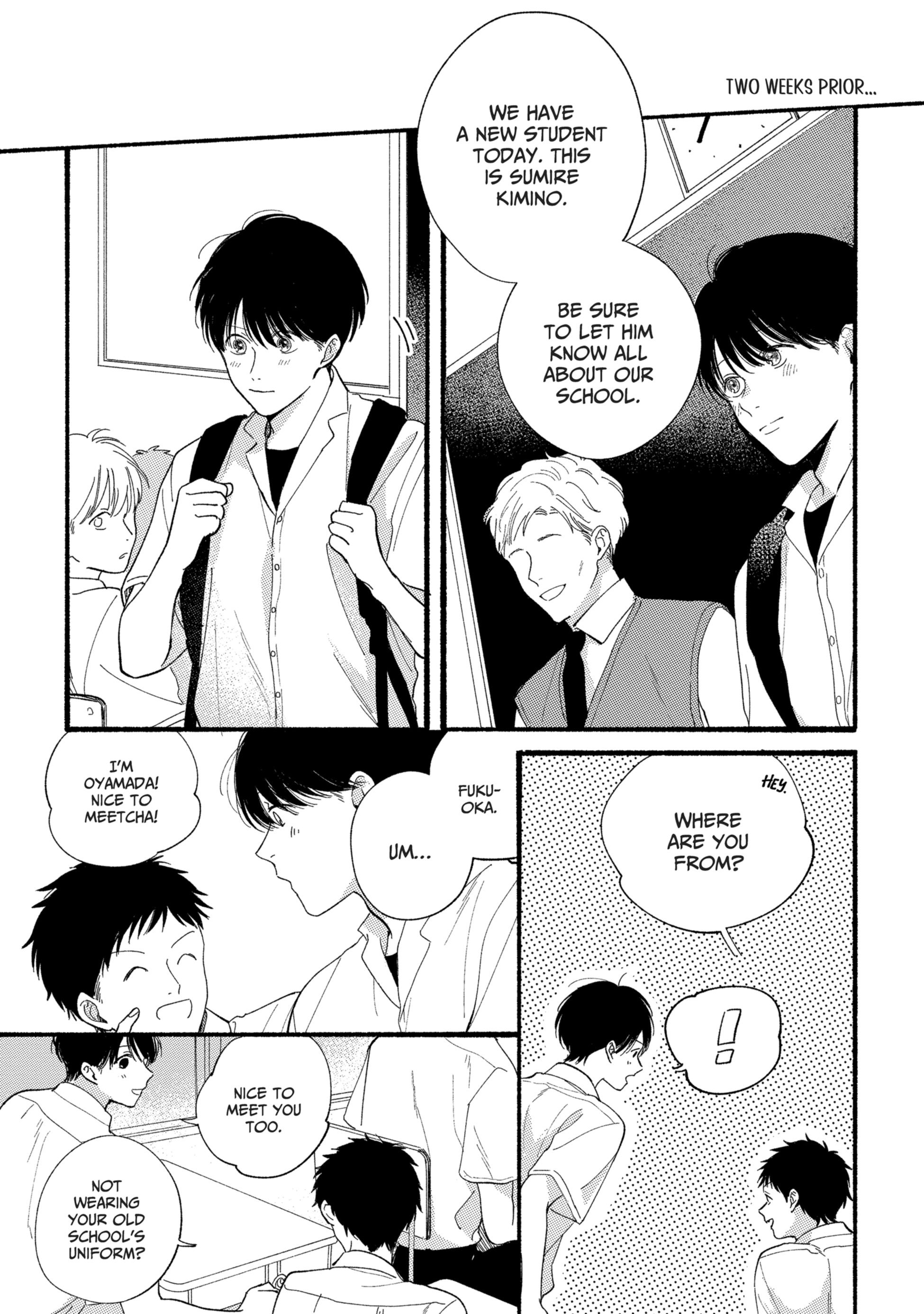 Read Kimi no Sumire chapter 1 image 6 on Lezhin