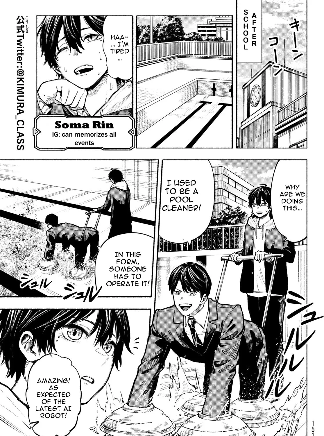 Kimura x Class Chapter 2 page 13 - 