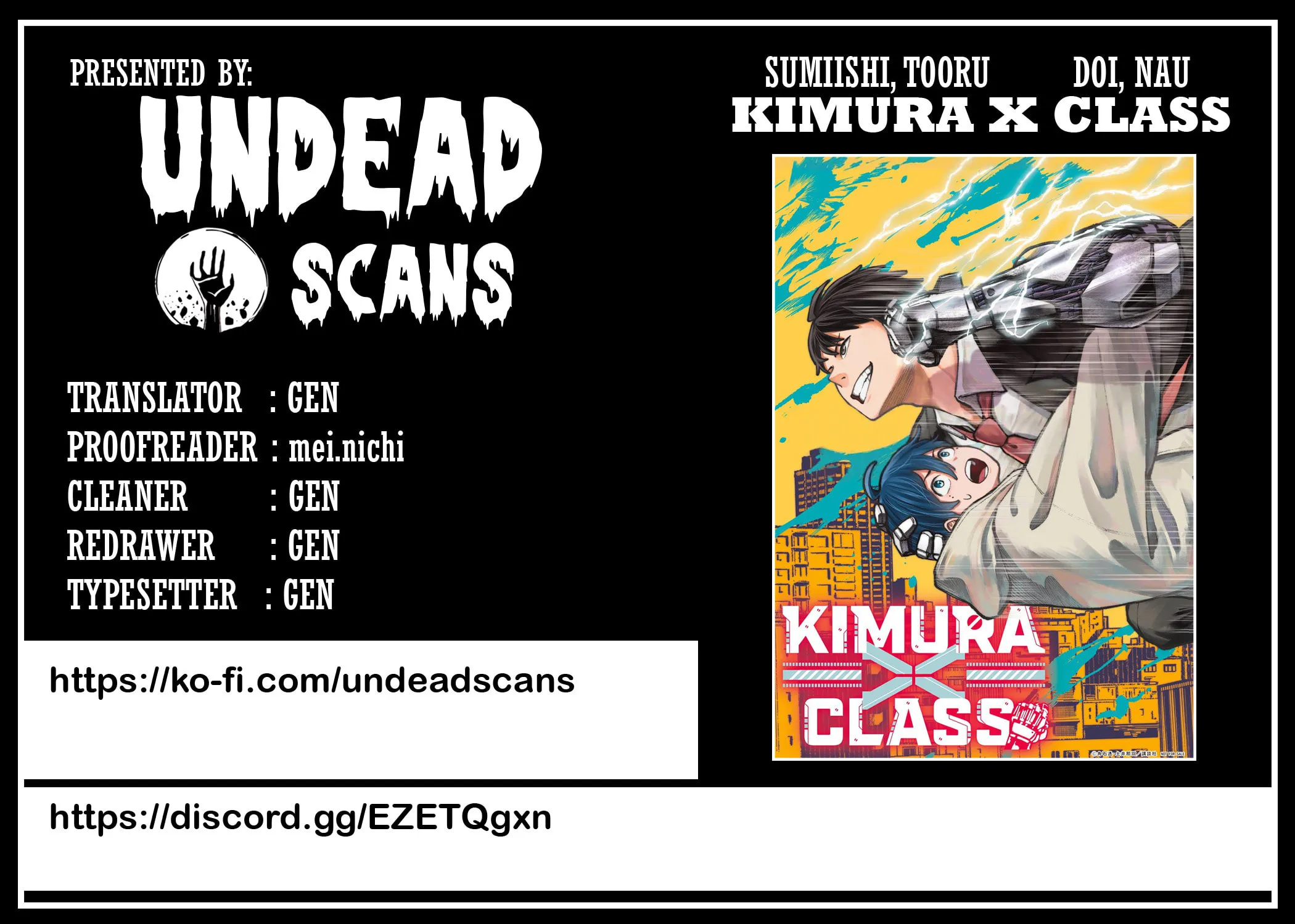Kimura x Class Chapter 9 page 1 - 