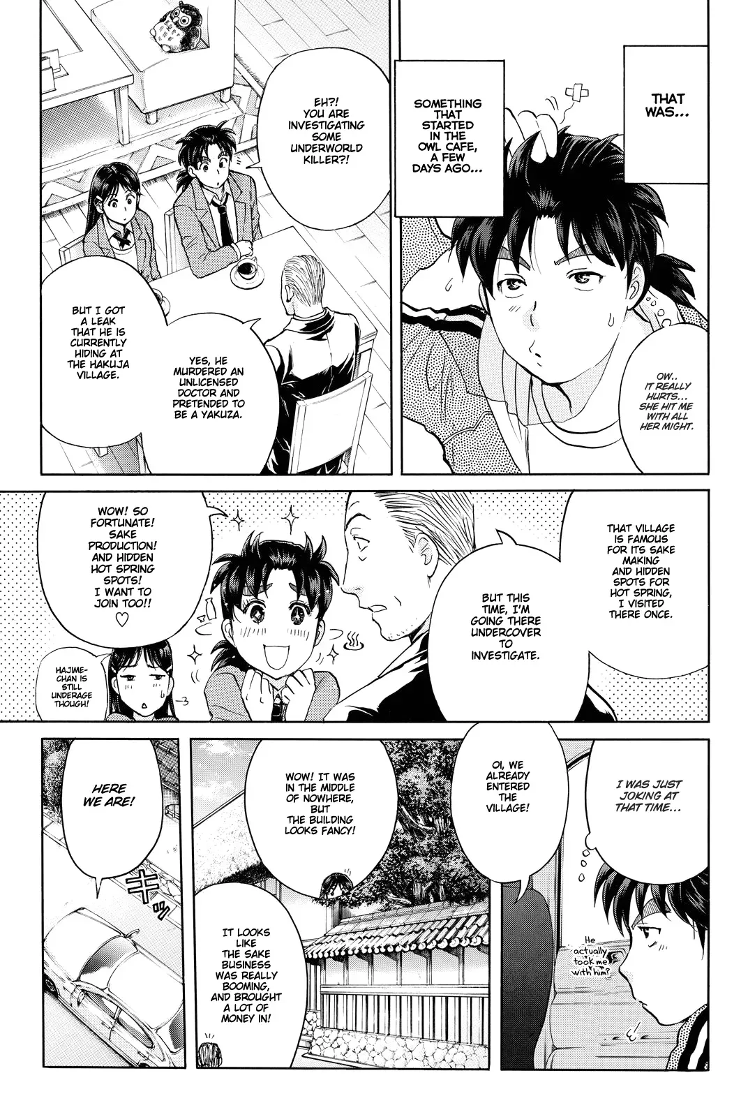 Read Kindaichi Case Files Returns chapter 87 image 8 on Lezhin
