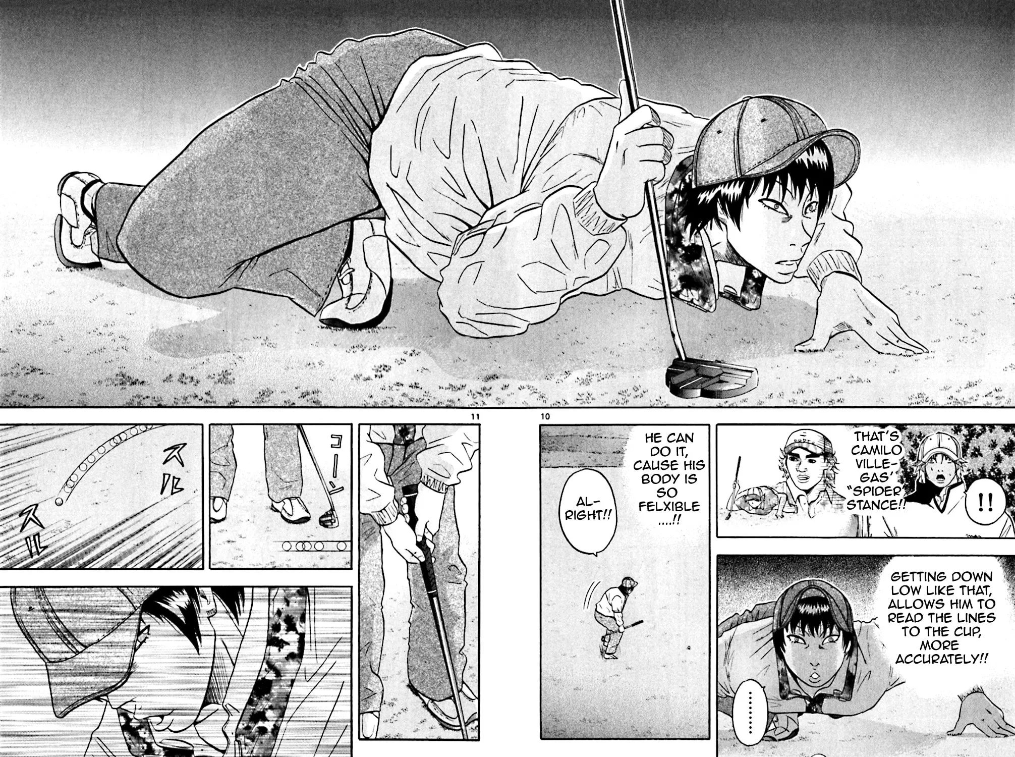 Read KING GOLF chapter 100 image 18 on Lezhin