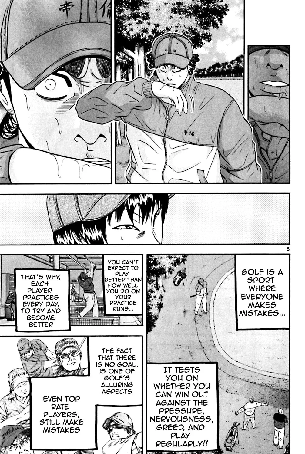 Read KING GOLF chapter 102 image 8 on Lezhin