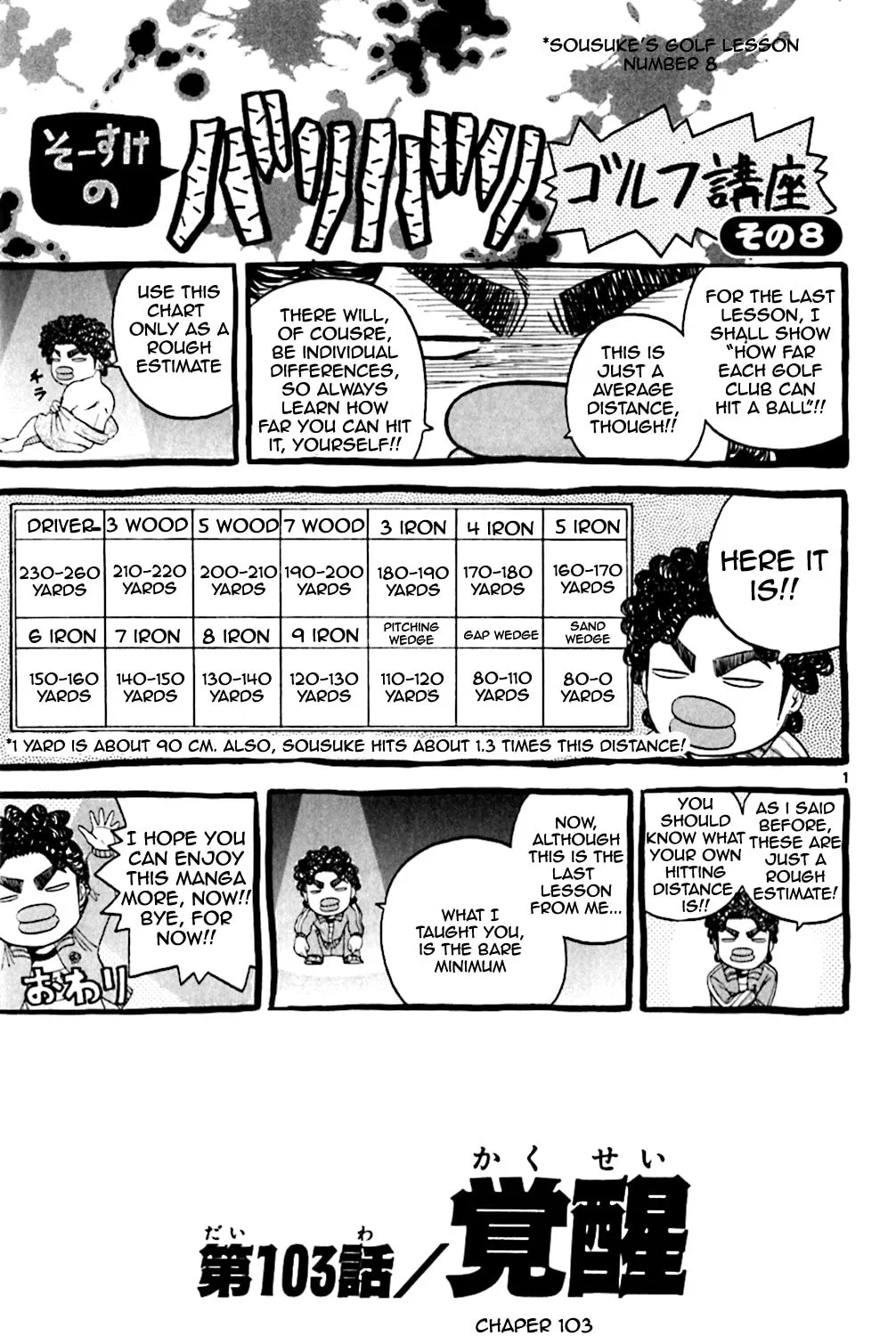 Read KING GOLF chapter 103 image 0 on Lezhin