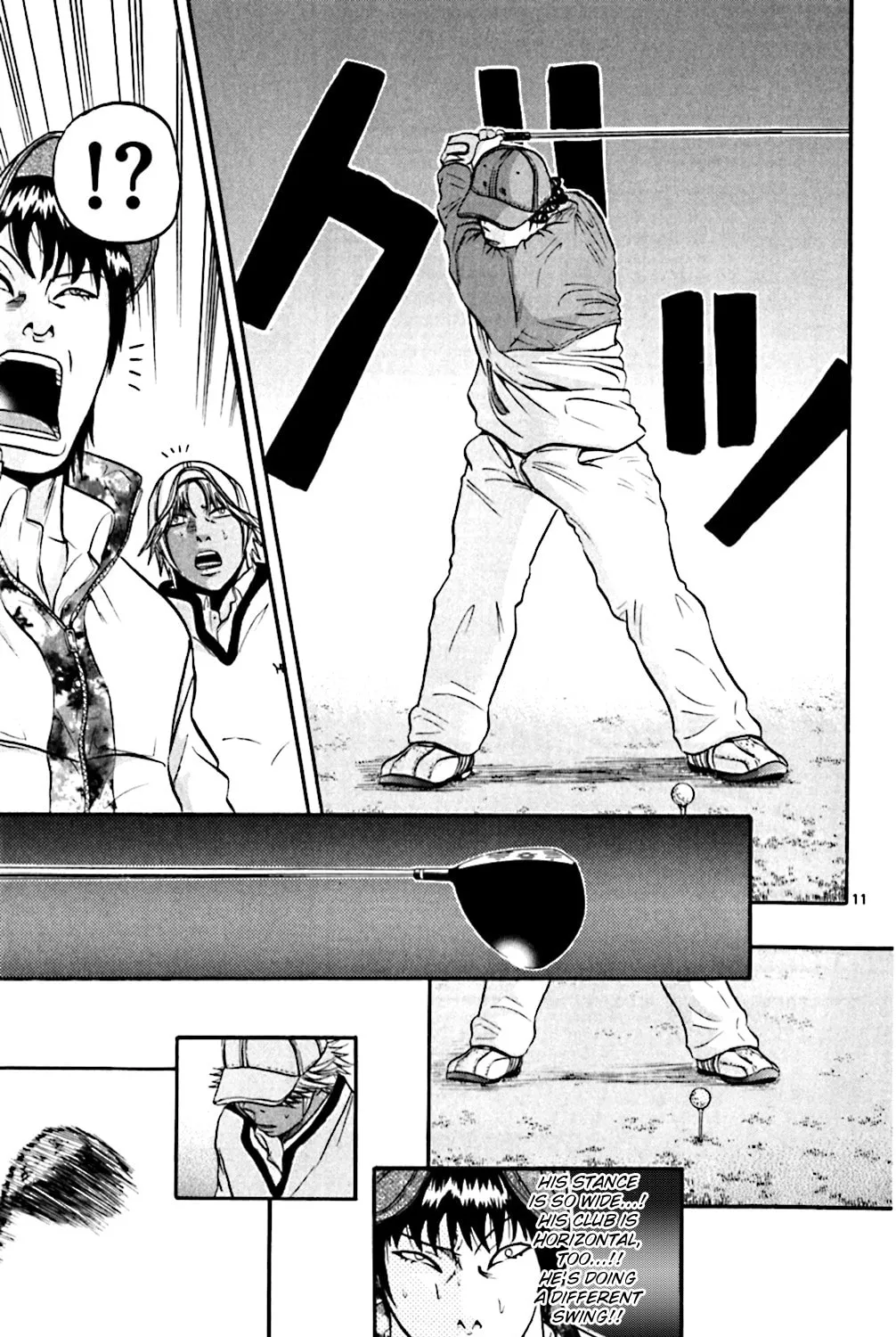 Read KING GOLF chapter 104 image 16 on Lezhin
