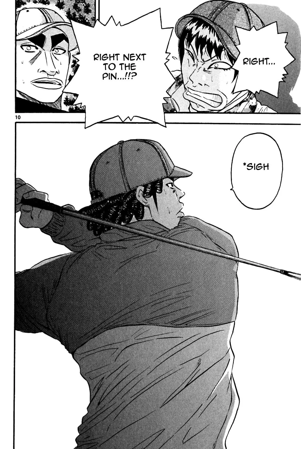 Read KING GOLF chapter 105 image 18 on Lezhin