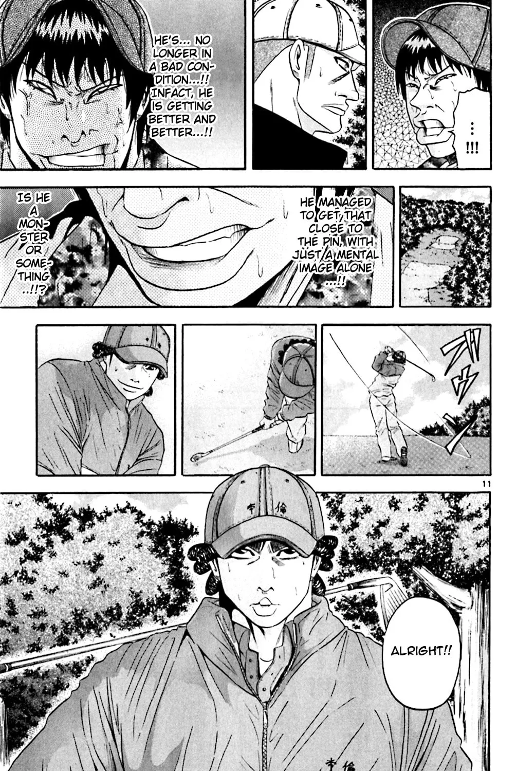 Read KING GOLF chapter 105 image 20 on Lezhin