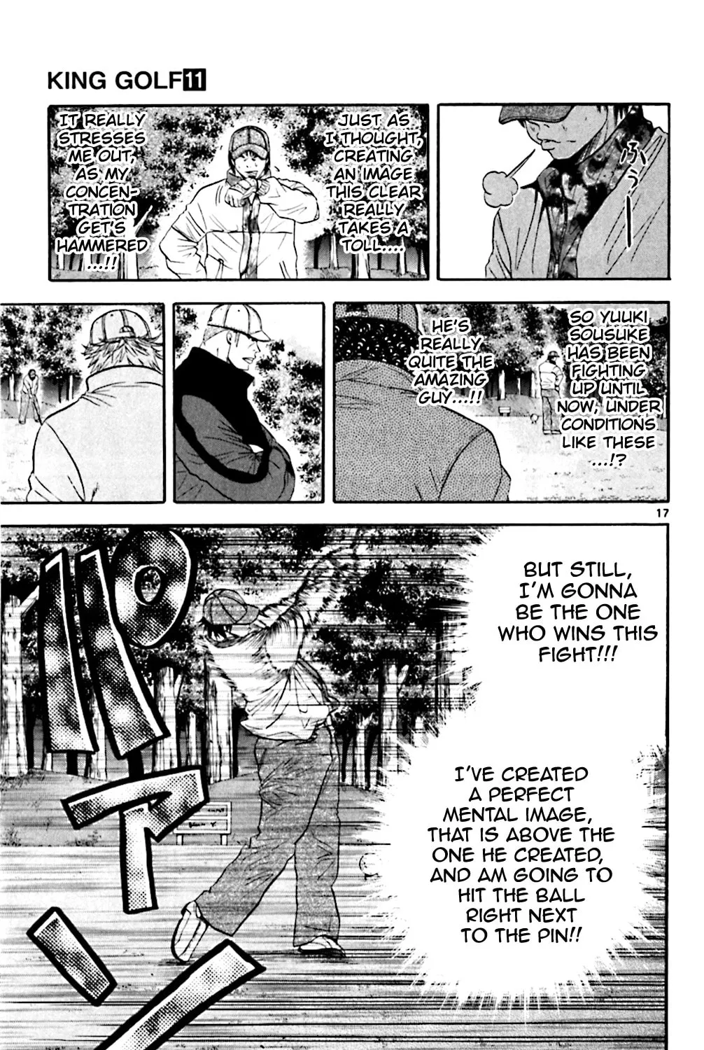 Read KING GOLF chapter 105 image 32 on Lezhin
