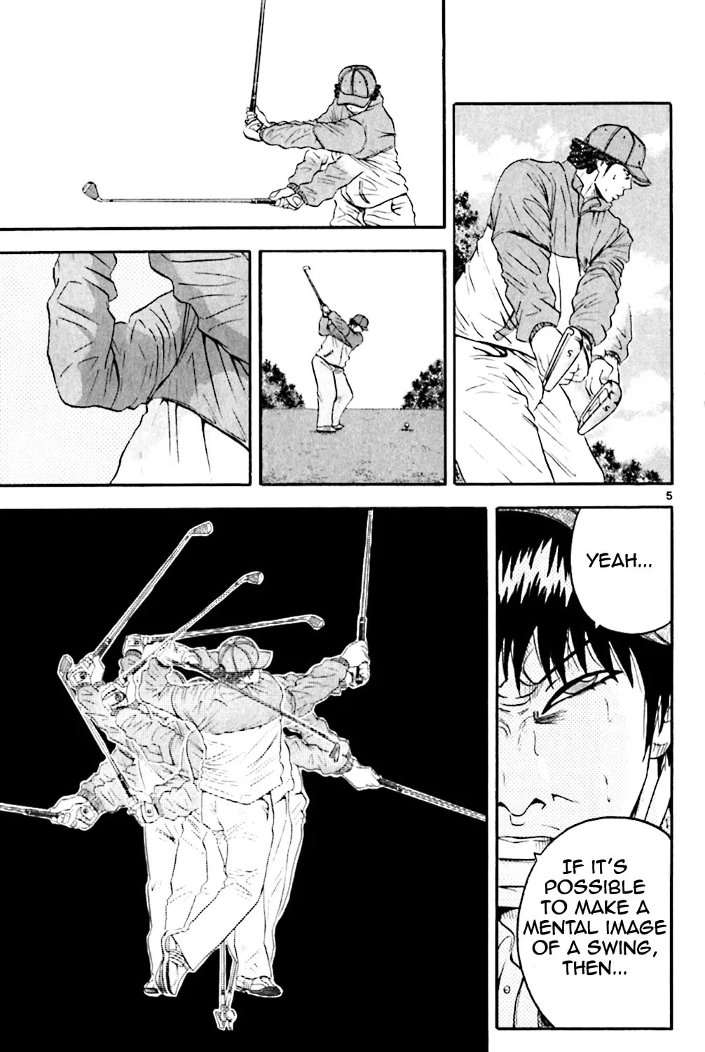 Read KING GOLF chapter 105 image 8 on Lezhin