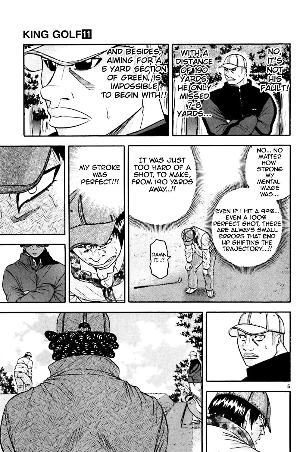 Read KING GOLF chapter 106 image 8 on Lezhin