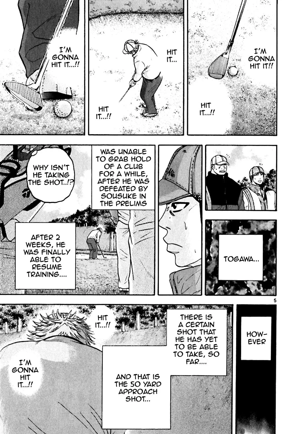 Read KING GOLF chapter 107 image 8 on Lezhin