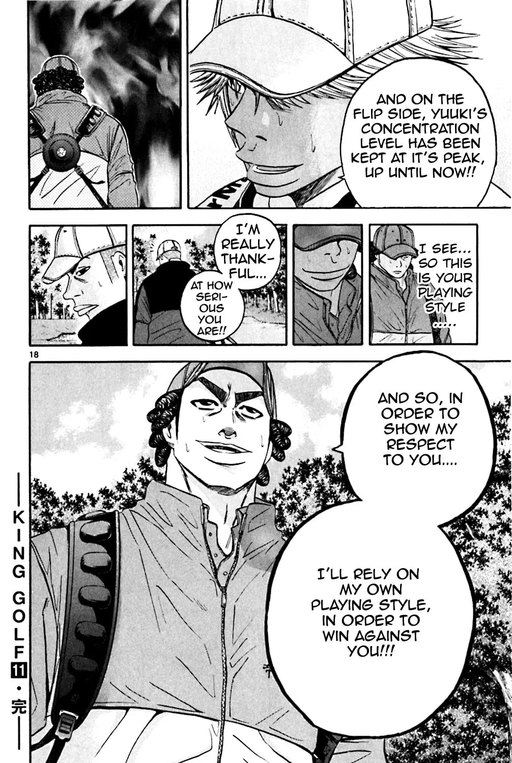 Read KING GOLF chapter 108 image 34 on Lezhin