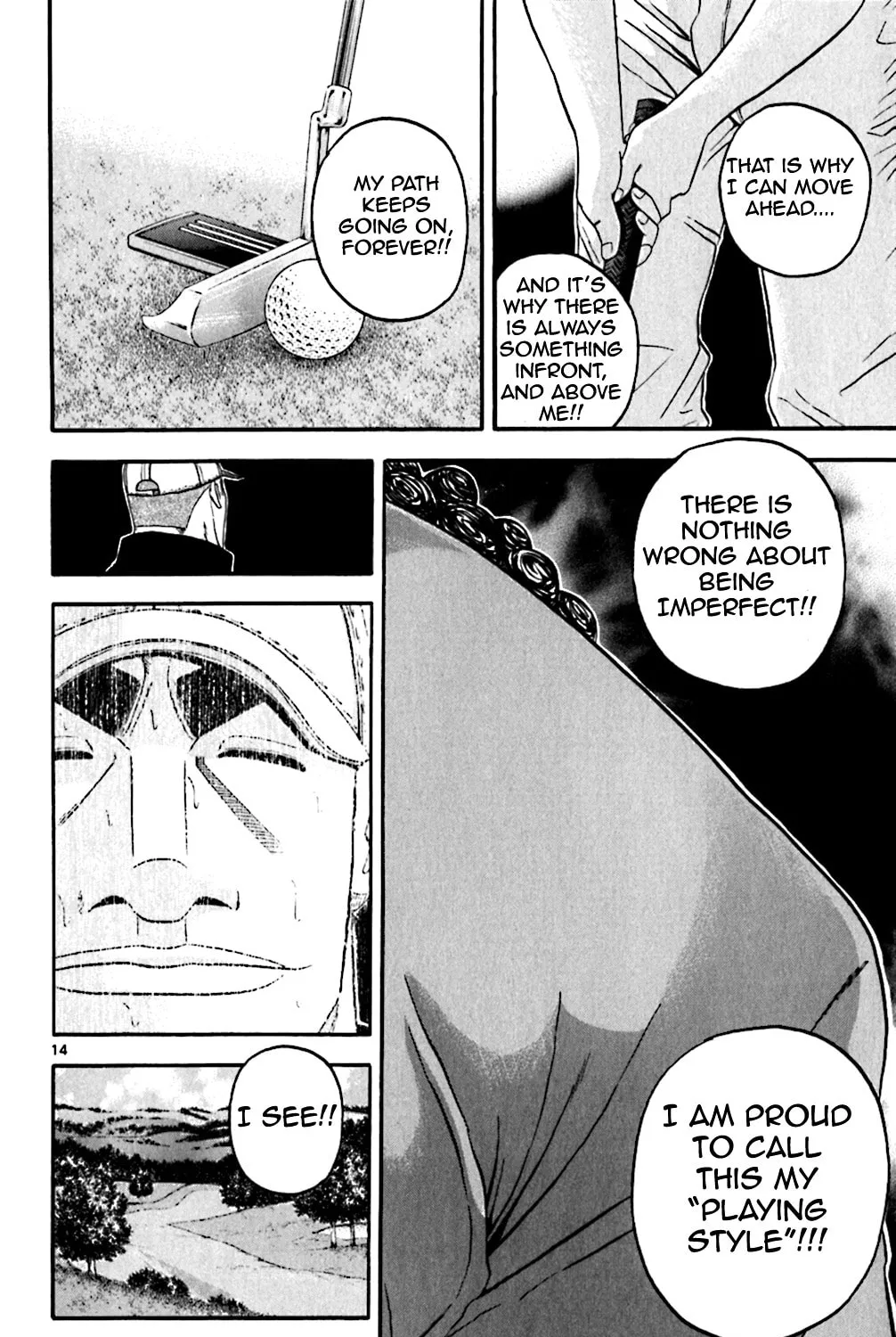 Read KING GOLF chapter 117 image 22 on Lezhin