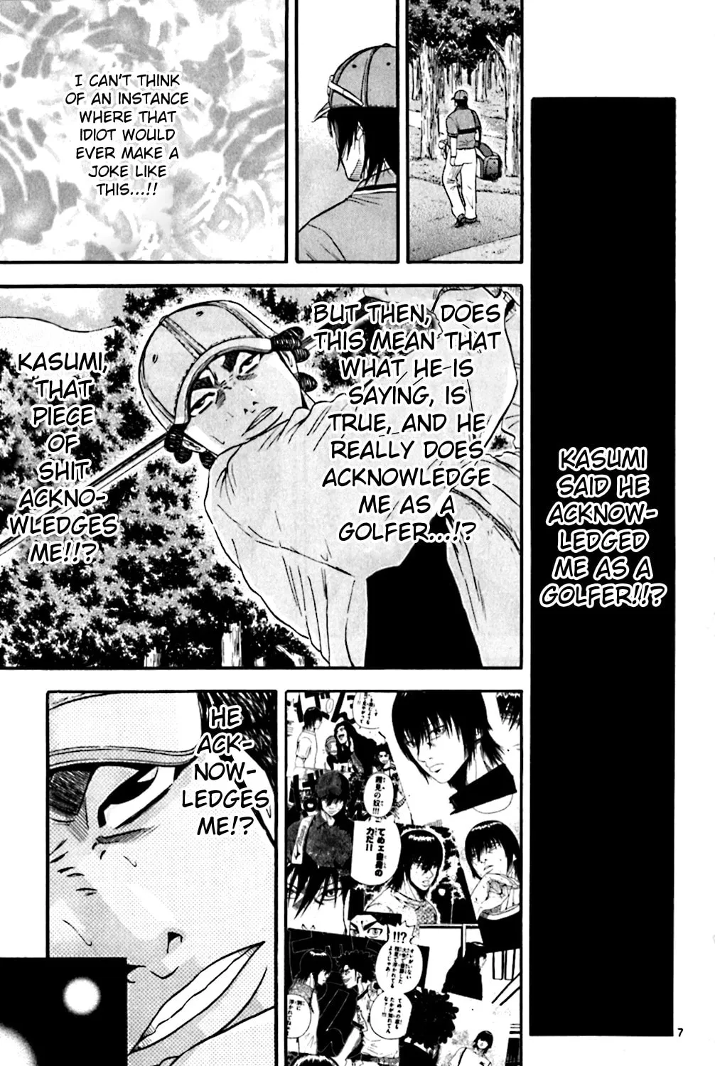Read KING GOLF chapter 123 image 10 on Lezhin