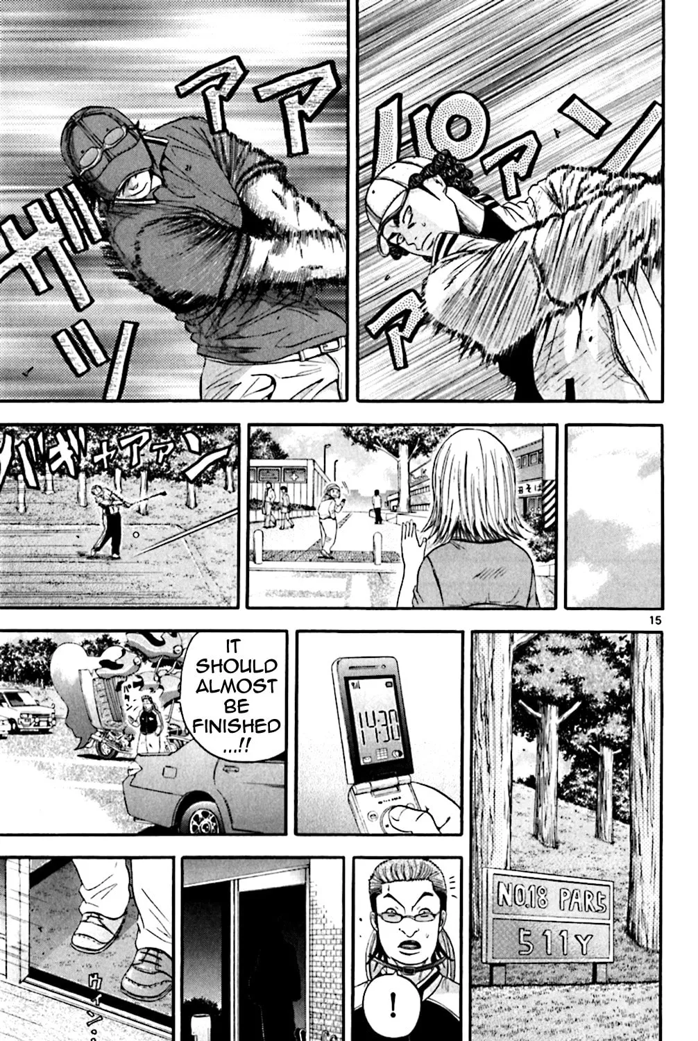Read KING GOLF chapter 125 image 22 on Lezhin