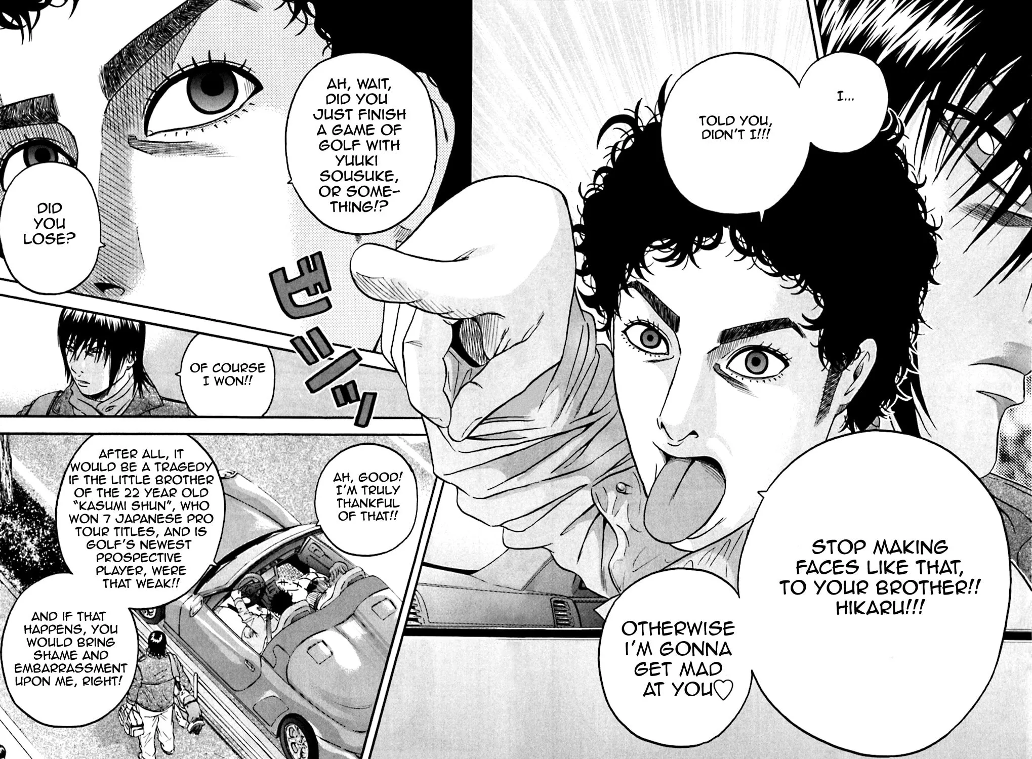 Read KING GOLF chapter 126 image 16 on Lezhin