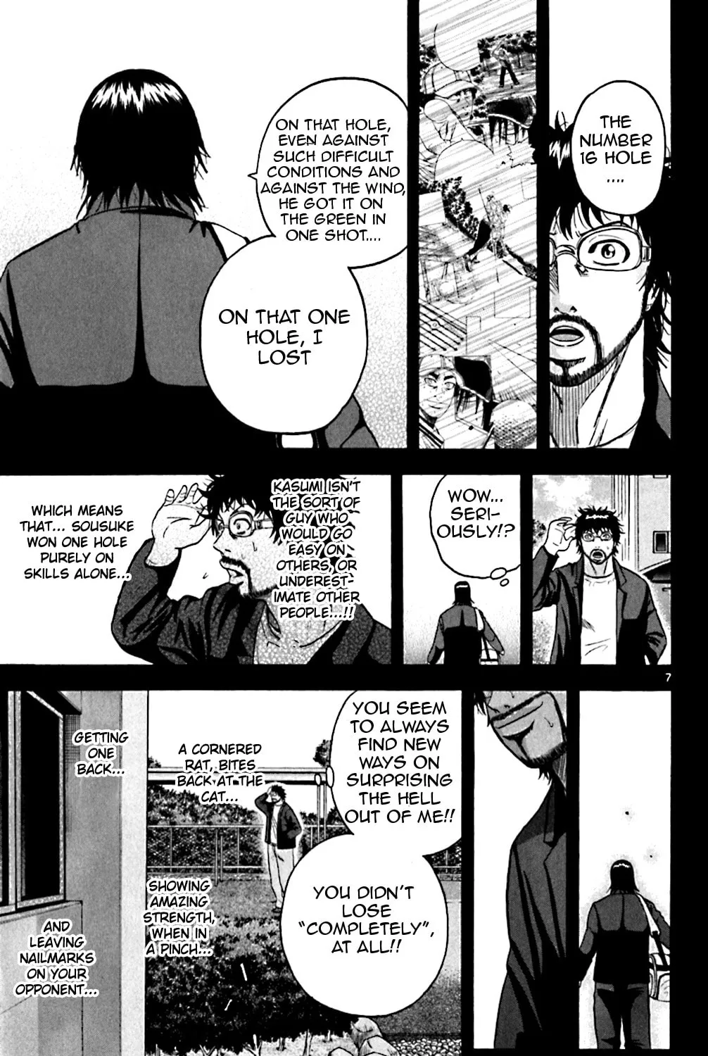 Read KING GOLF chapter 127 image 12 on Lezhin