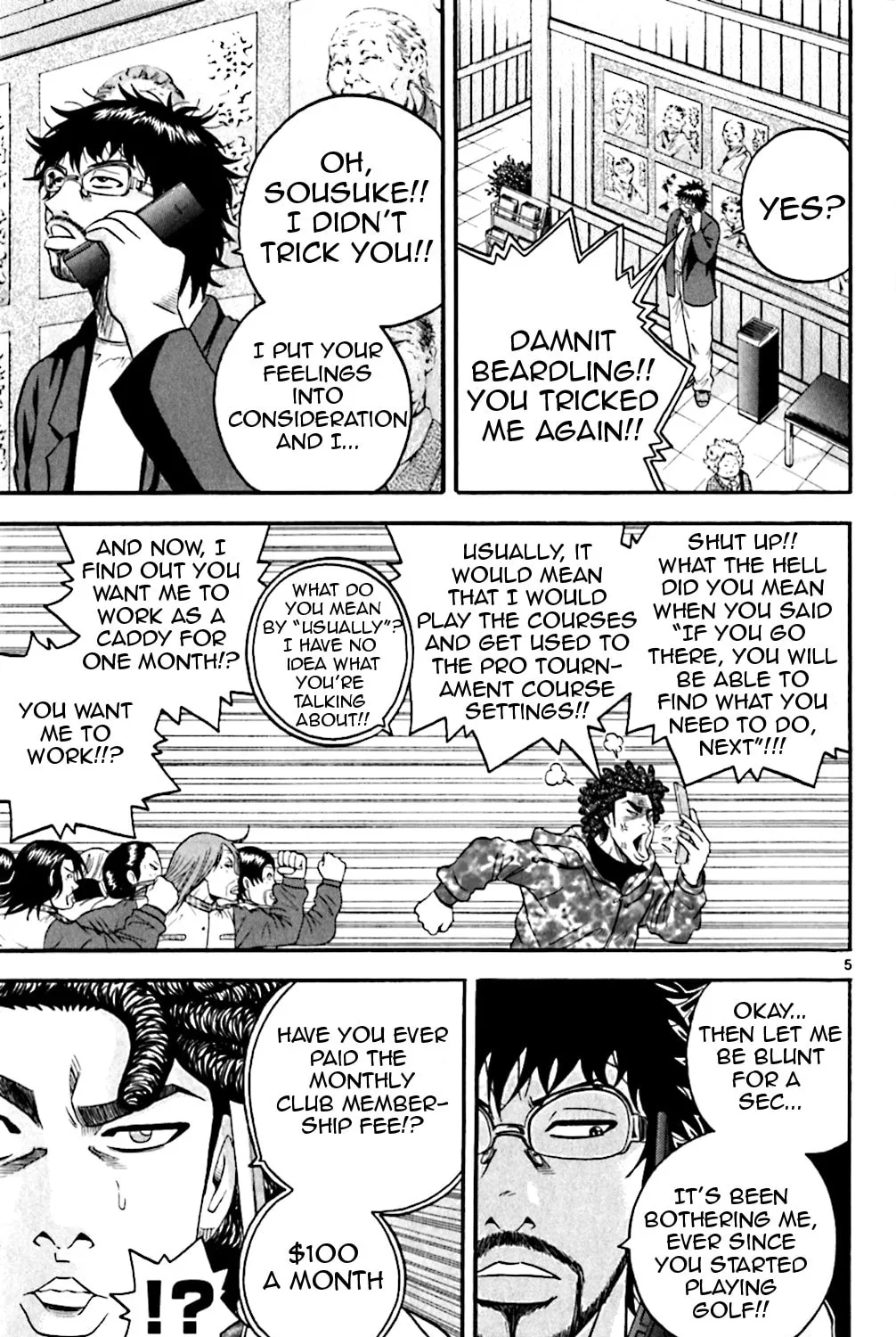 Read KING GOLF chapter 128 image 8 on Lezhin