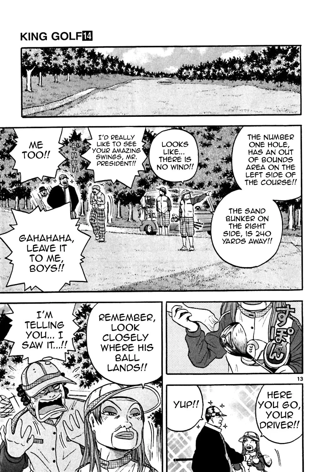 Read KING GOLF chapter 129 image 35 on Lezhin