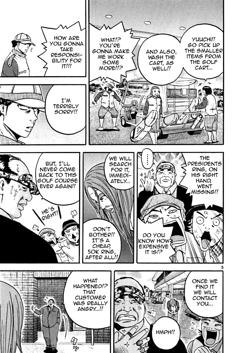 Read KING GOLF chapter 130 image 8 on Lezhin