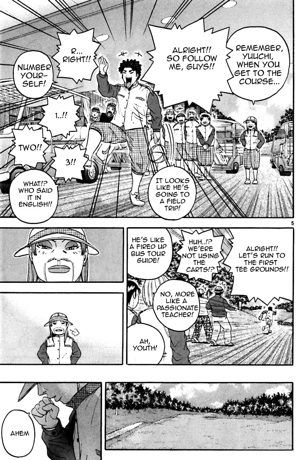Read KING GOLF chapter 131 image 6 on Lezhin