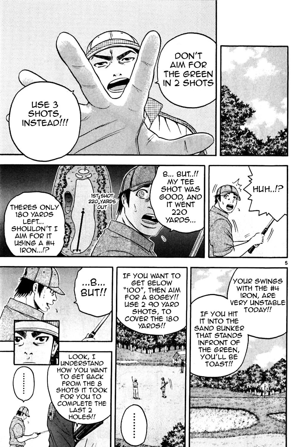 Read KING GOLF chapter 134 image 8 on Lezhin