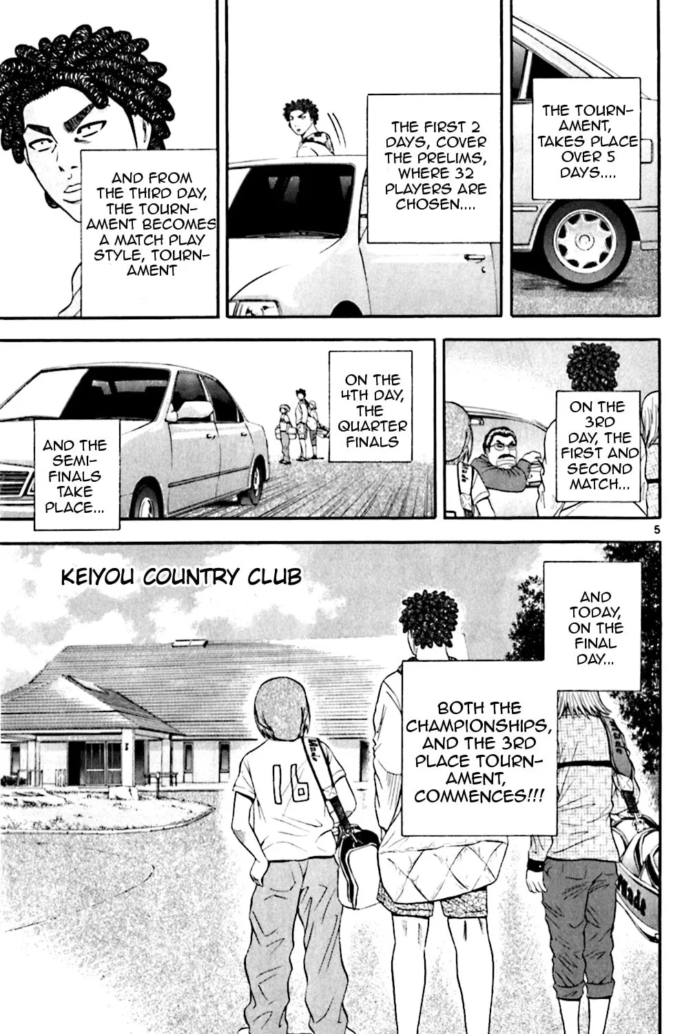 Read KING GOLF chapter 136 image 8 on Lezhin