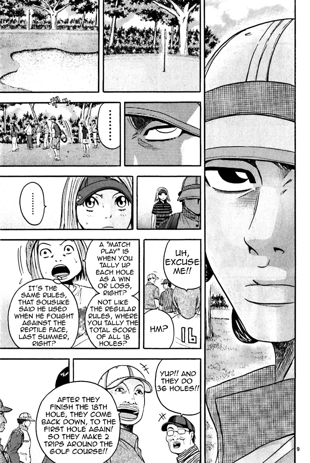 Read KING GOLF chapter 138 image 16 on Lezhin