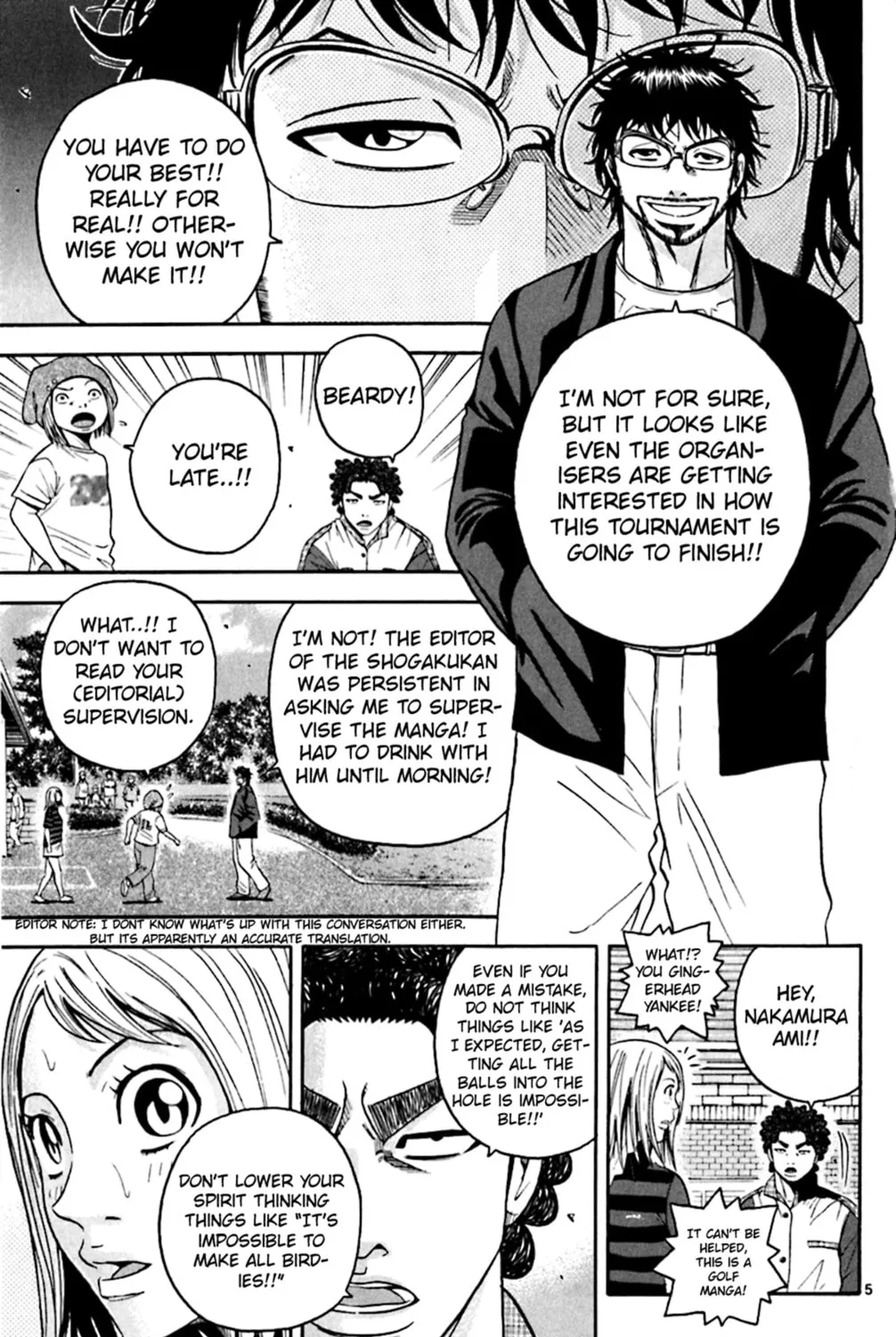 Read KING GOLF chapter 142 image 8 on Lezhin