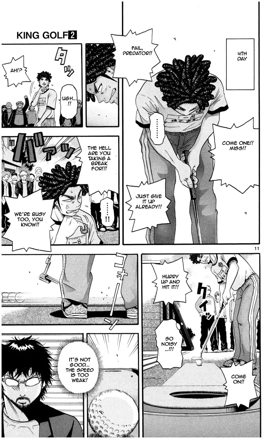 Read KING GOLF chapter 15 image 9 on Lezhin
