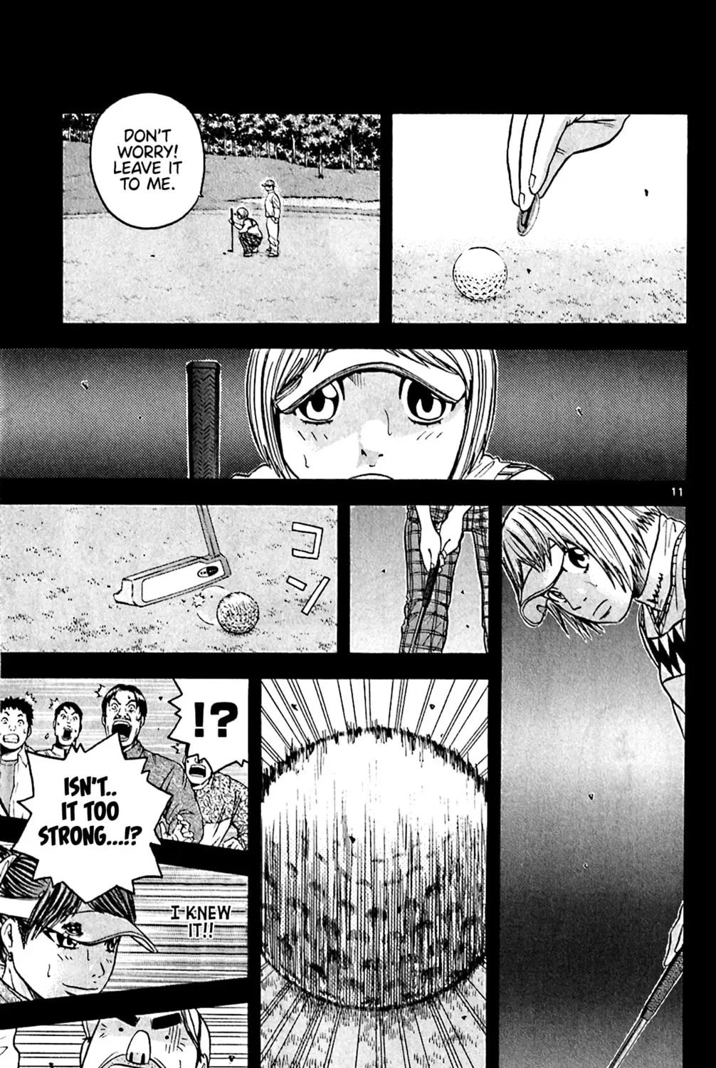 Read KING GOLF chapter 153 image 18 on Lezhin