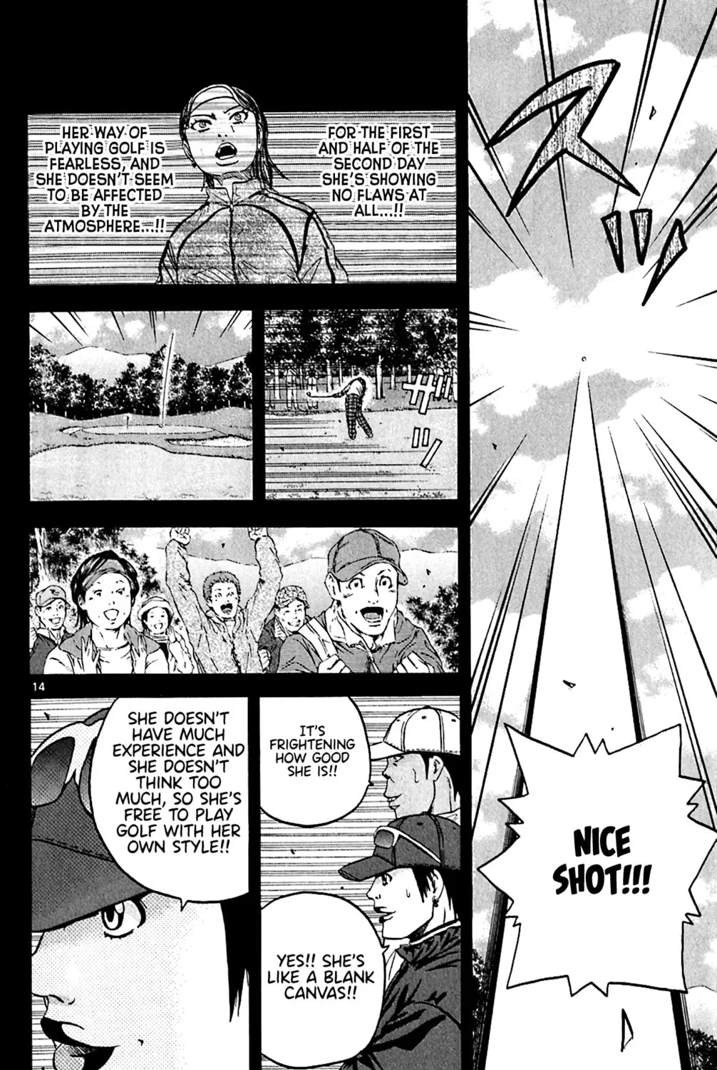 Read KING GOLF chapter 153 image 24 on Lezhin