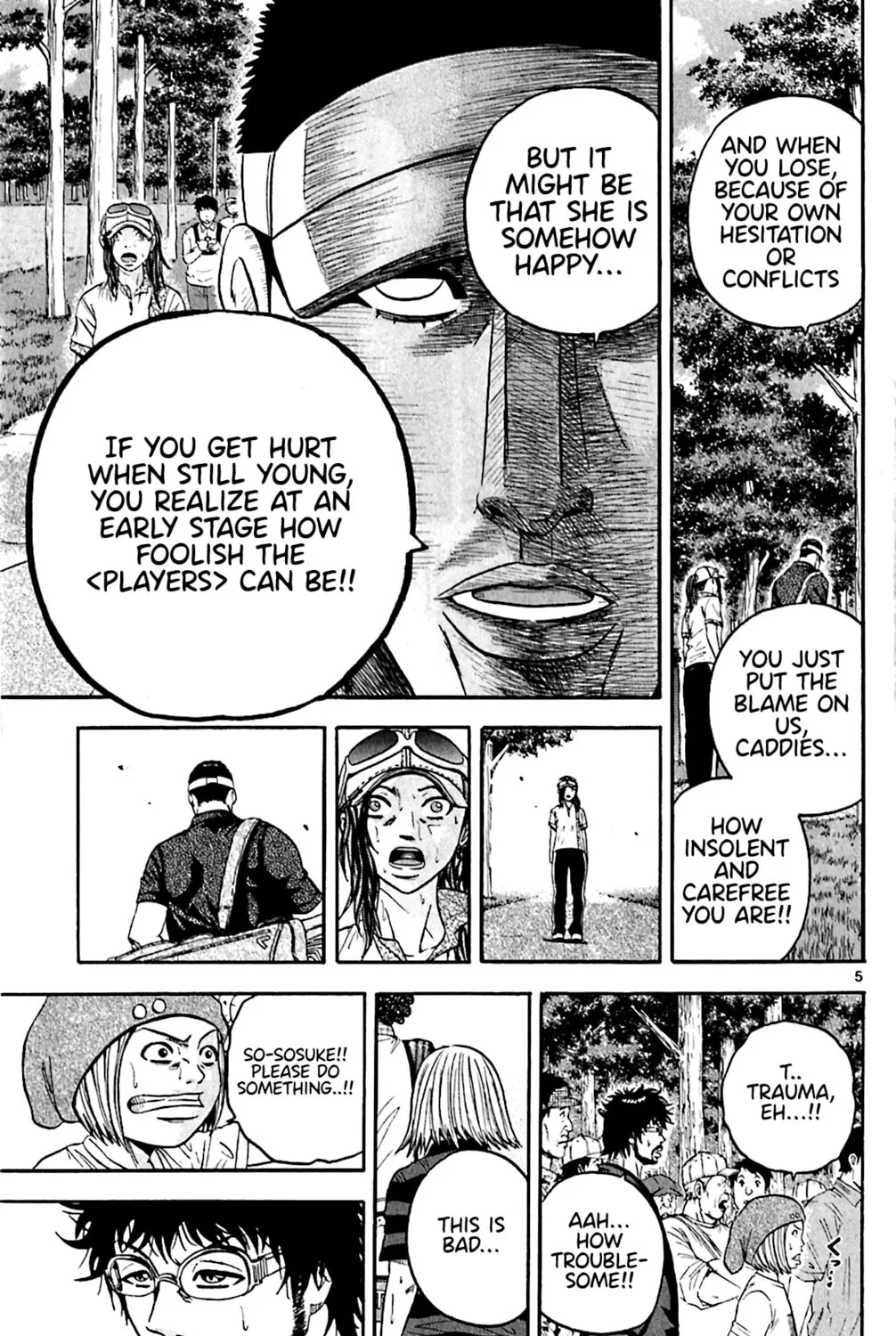 Read KING GOLF chapter 155 image 8 on Lezhin