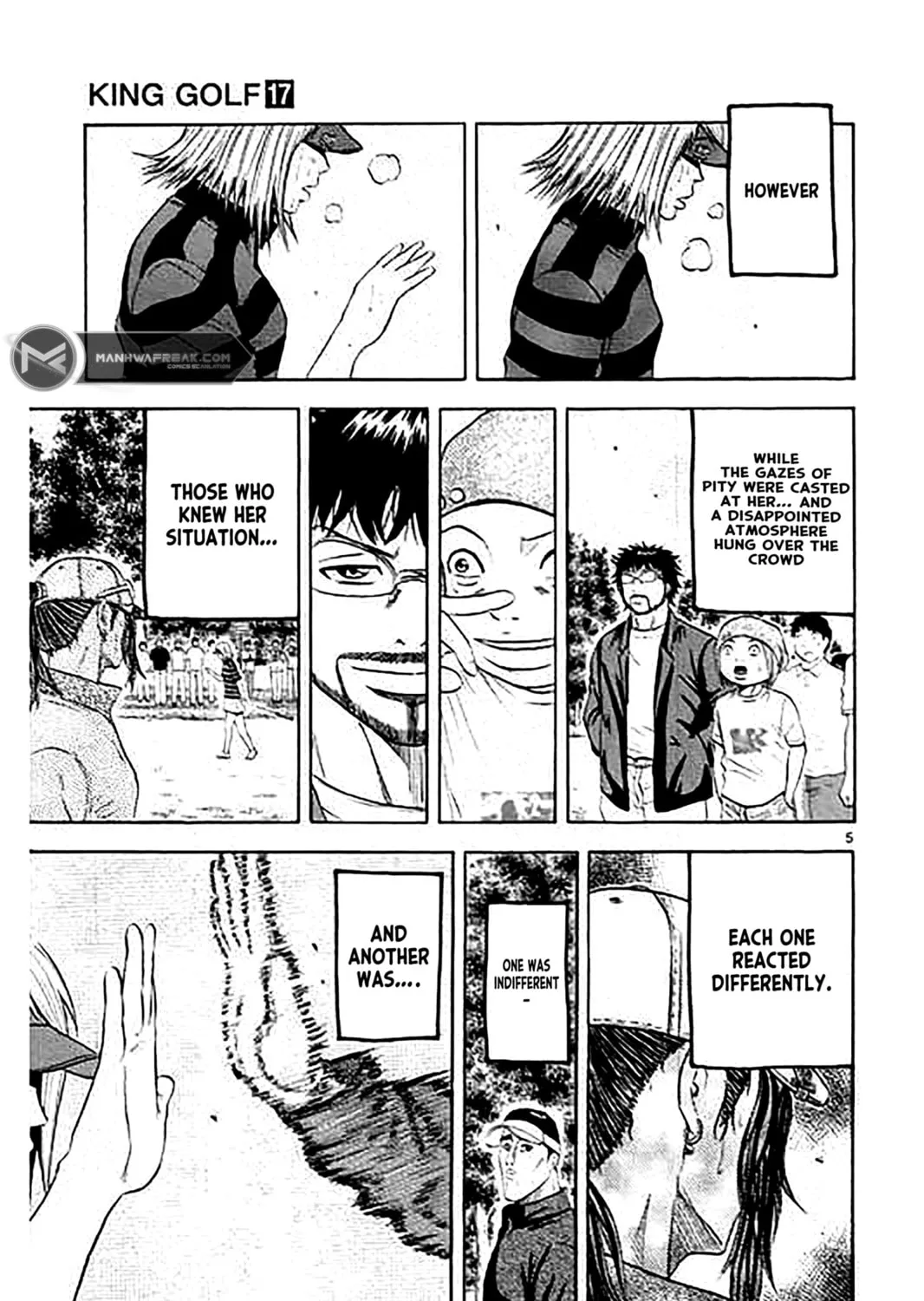Read KING GOLF chapter 158 image 15 on Lezhin