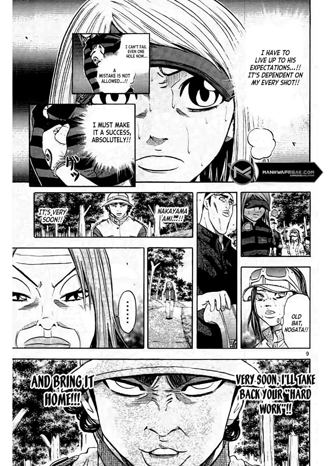 Read KING GOLF chapter 163 image 17 on Lezhin