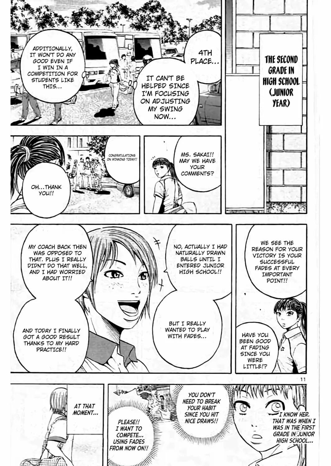 Read KING GOLF chapter 165 image 18 on Lezhin