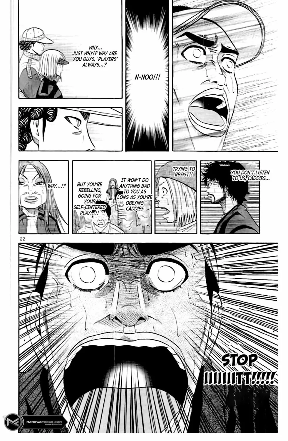 Read KING GOLF chapter 165 image 38 on Lezhin