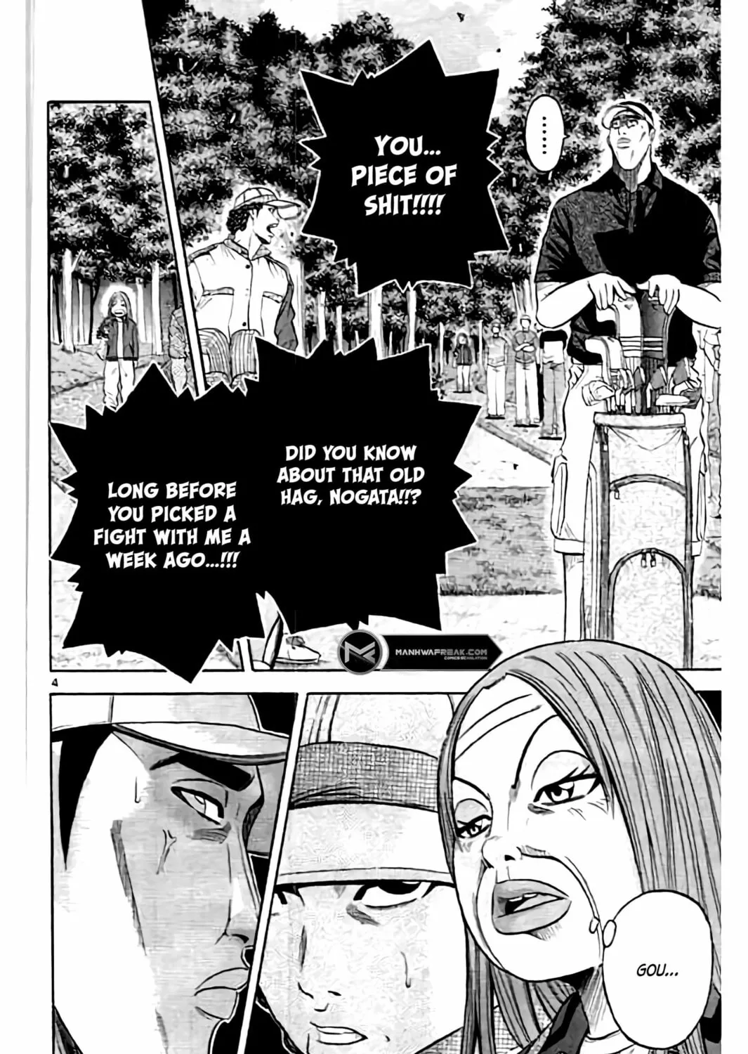 Read KING GOLF chapter 165 image 4 on Lezhin