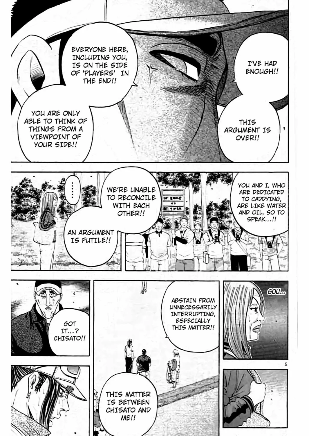 Read KING GOLF chapter 165 image 6 on Lezhin
