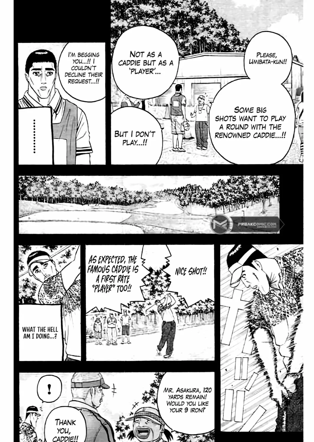Read KING GOLF chapter 166 image 35 on Lezhin