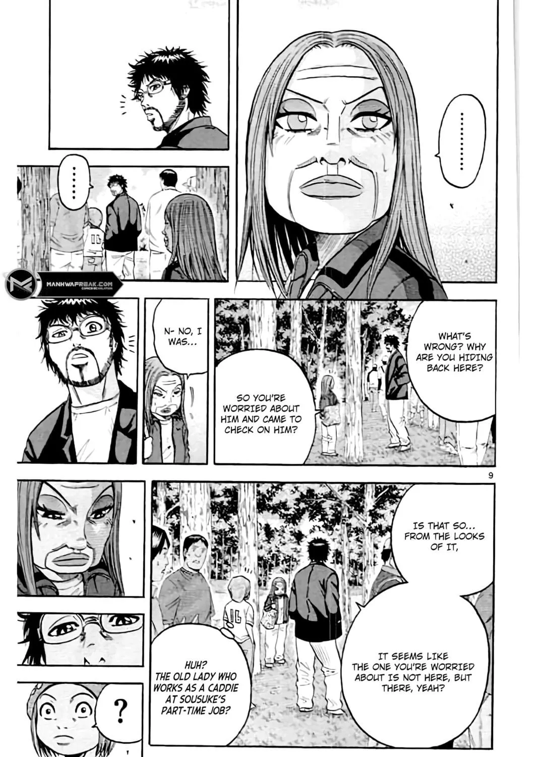 Read KING GOLF chapter 167 image 23 on Lezhin