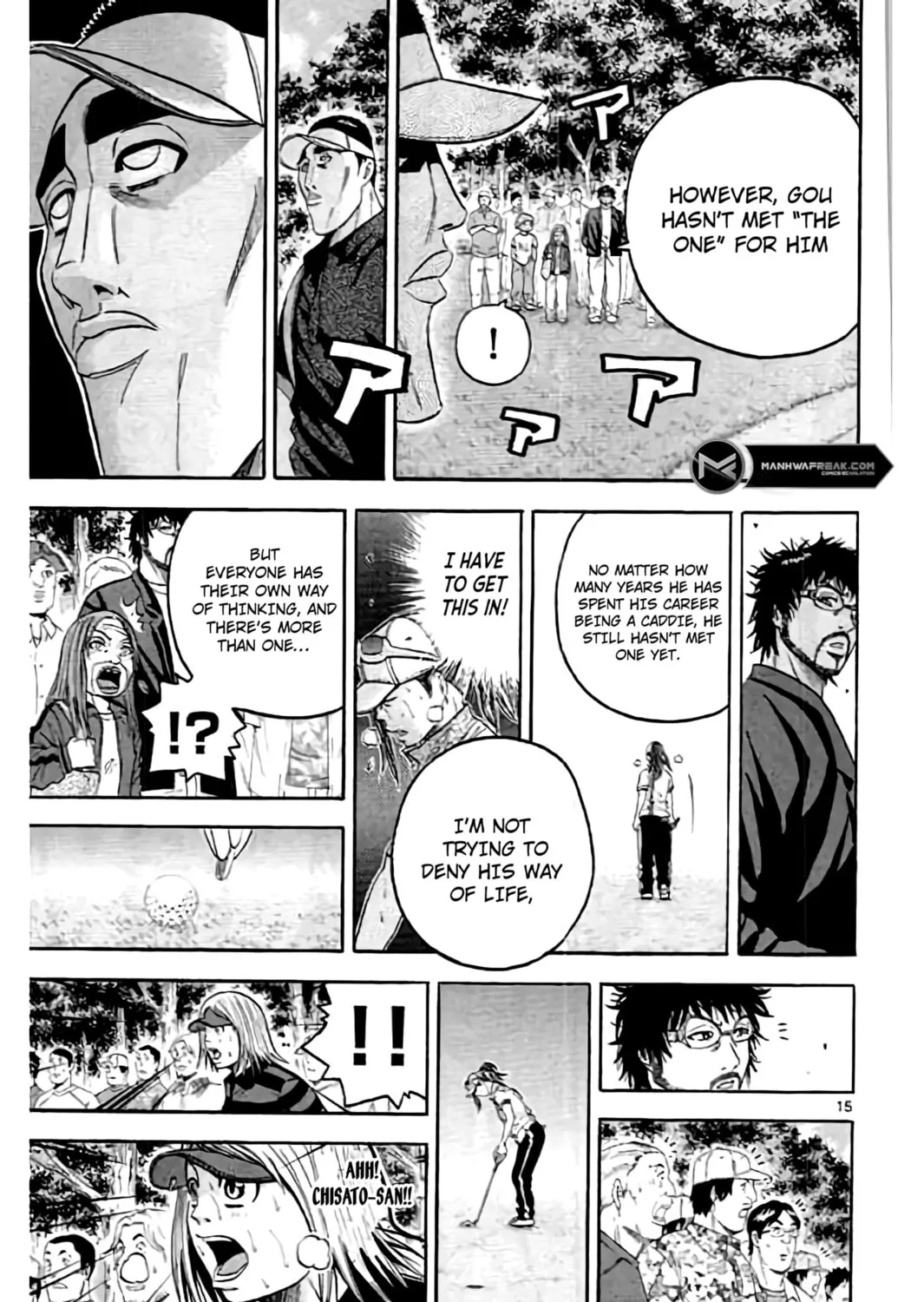 Read KING GOLF chapter 167 image 35 on Lezhin