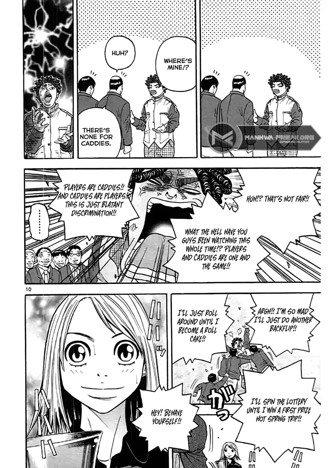 Read KING GOLF chapter 169 image 18 on Lezhin